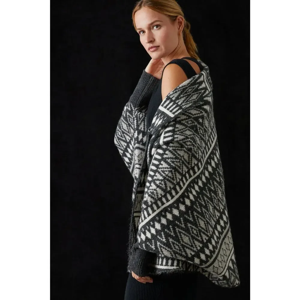 LOOK BY M By Anthropologie Bohemian Cardigan Sweater Multicolor Size ALL - Picture 5 of 11